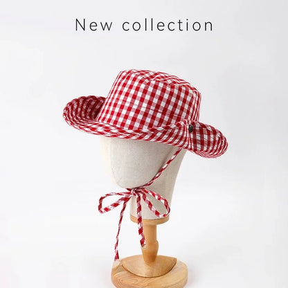 Women Versatile Sweet Lace-up Fisherman's Hat