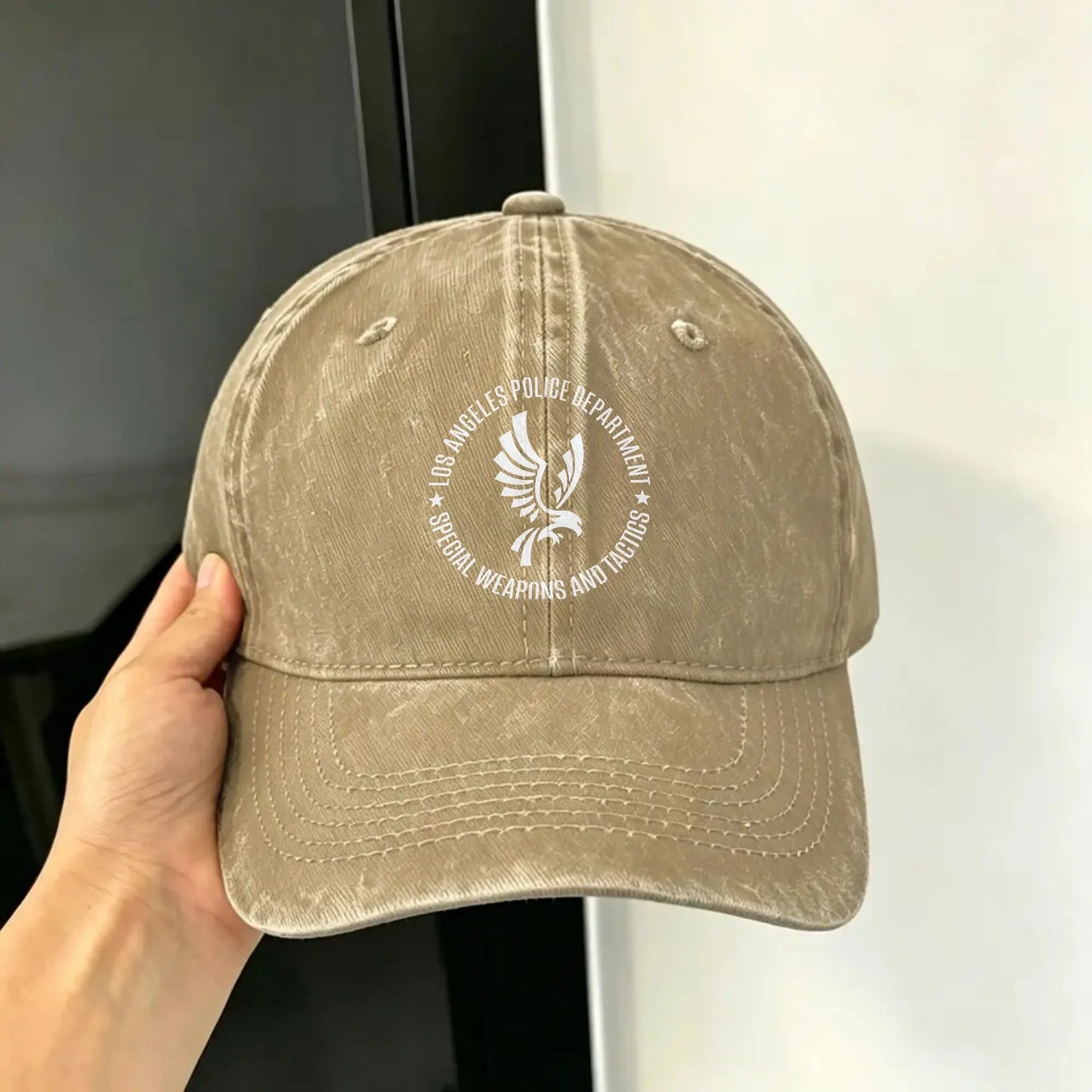 Baseball Cap Los Angeles Police Sưat Lapd Summer