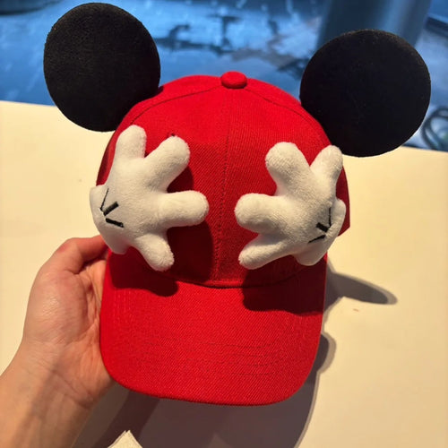 Parent-child Matching Set Cute Mouse Ear Baseball Cap  Children's Teens Adults Cartoon