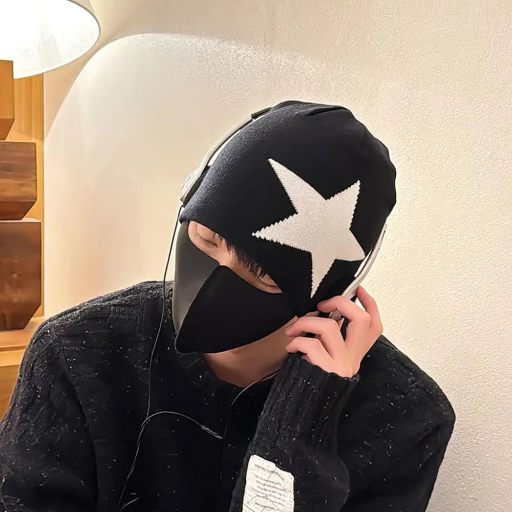 Winter Autumn Warm Knitted Beanies Women Men Y2k