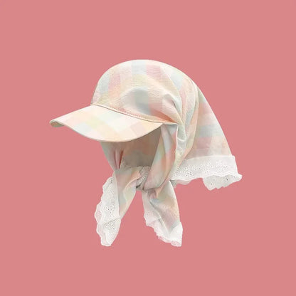 Big Brimmed Baseball Cap 2025 Butterfly Bow Women's Sun Hat