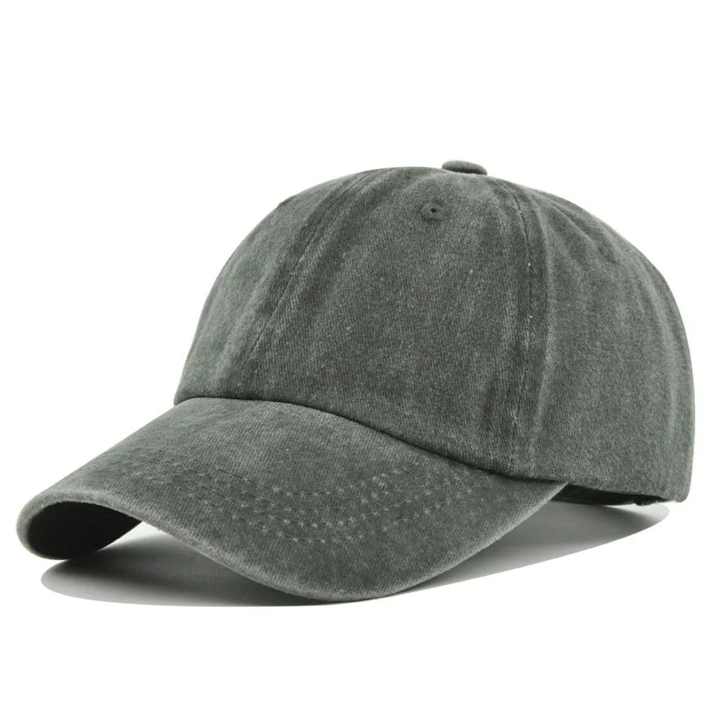 Unisex Baseball Cap Washed Hat Men Women