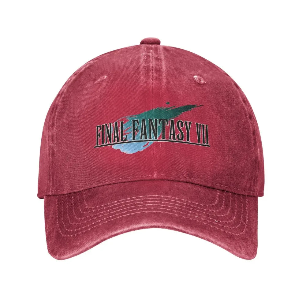 Summer Final Fantasy VII FF7 Merch Baseball Cap Men Women
