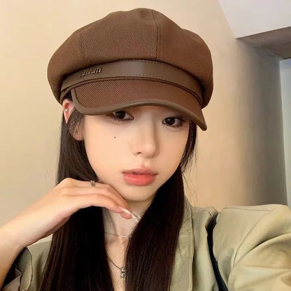 Retro Maillard Style Korean Version Versatile Hat Winter New Style
