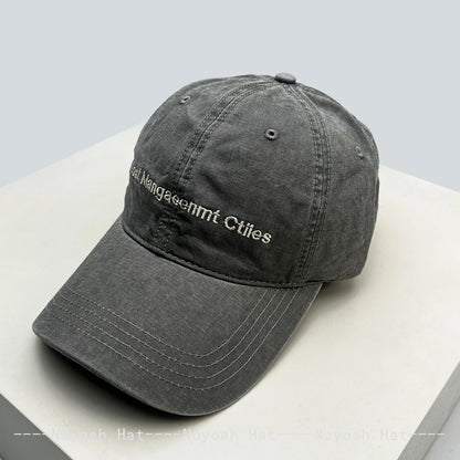 New Men Women Simple Letter Embroidery Baseball Hats