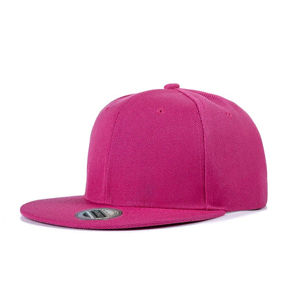 Cap Plain Snapback Hat Men Women