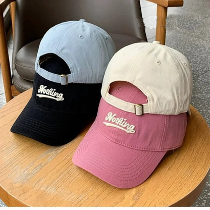 Letter Embroidery Baseball Hat For Women Men Caps