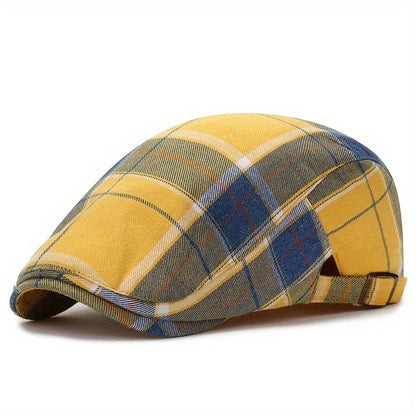 Thin Breathable Cap Men's British Retro Beret