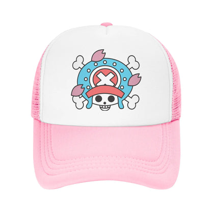 Unisex Flag Chopper Ones Pieces Trucker Hat