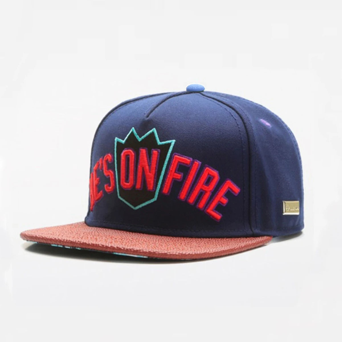 Fashion Luxury Embroidery Unisex Snapback Caps for Women Men