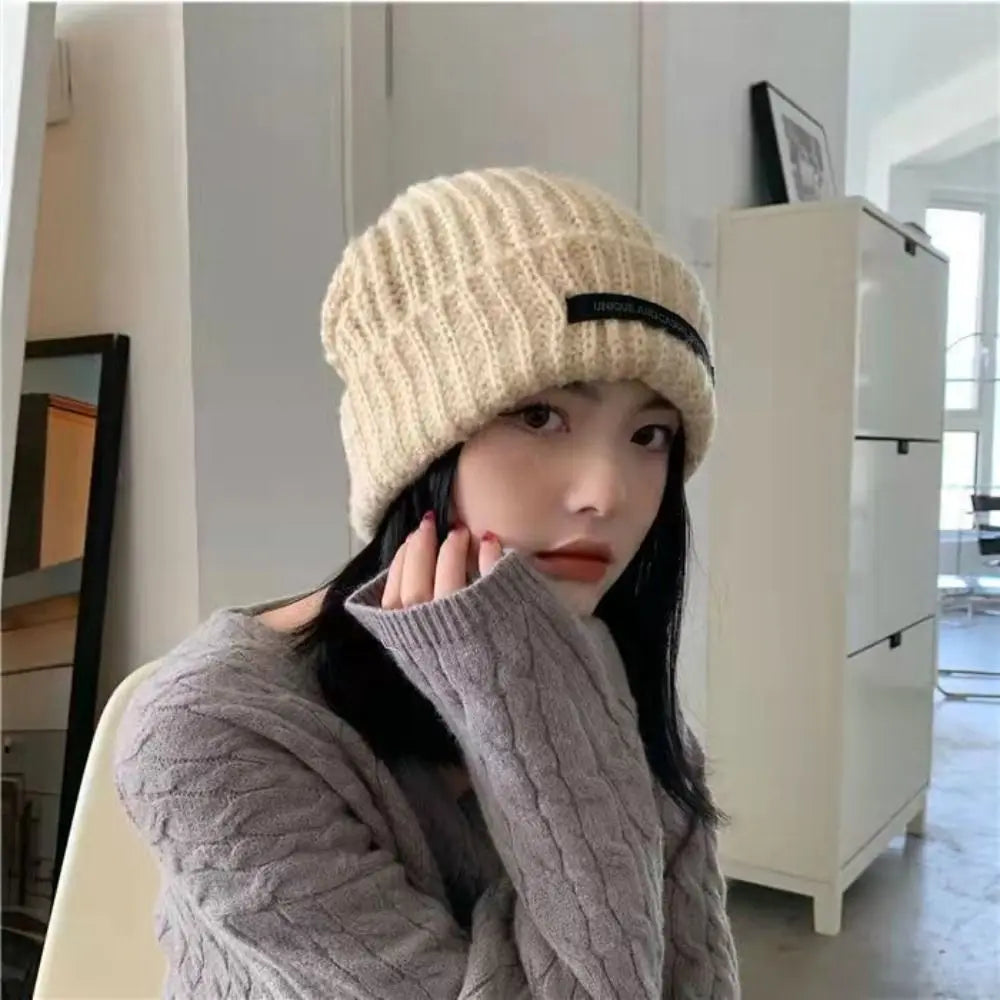 High Quality Multi Colors Knitted Beanies Solid Cute Woman/Men