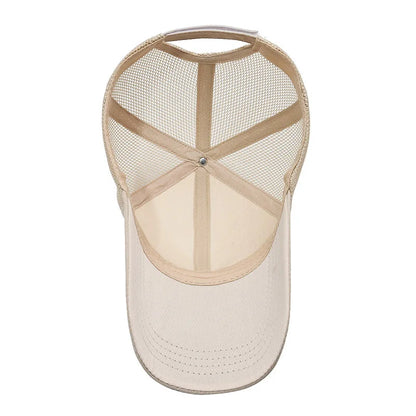 Summer Quick-drying Baseball Cap For Men Women Mesh  Breathable Cap