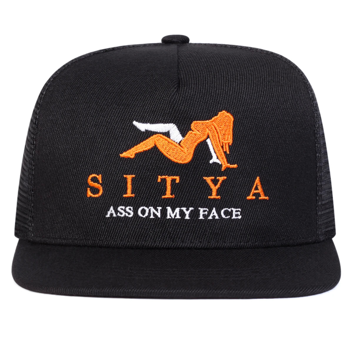 Unisex Letter Embroidery Baseball Net Hats