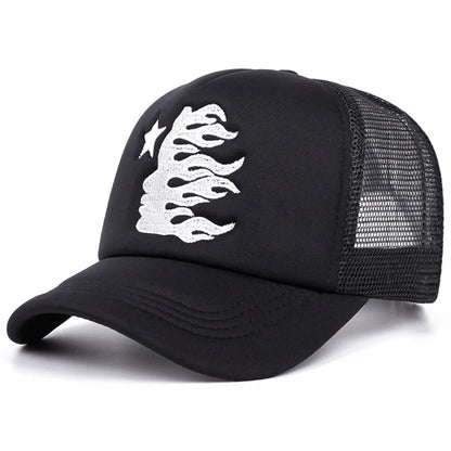 New Letter Embroidery Baseball Hats New Unisex Hip Hop Breathable Caps