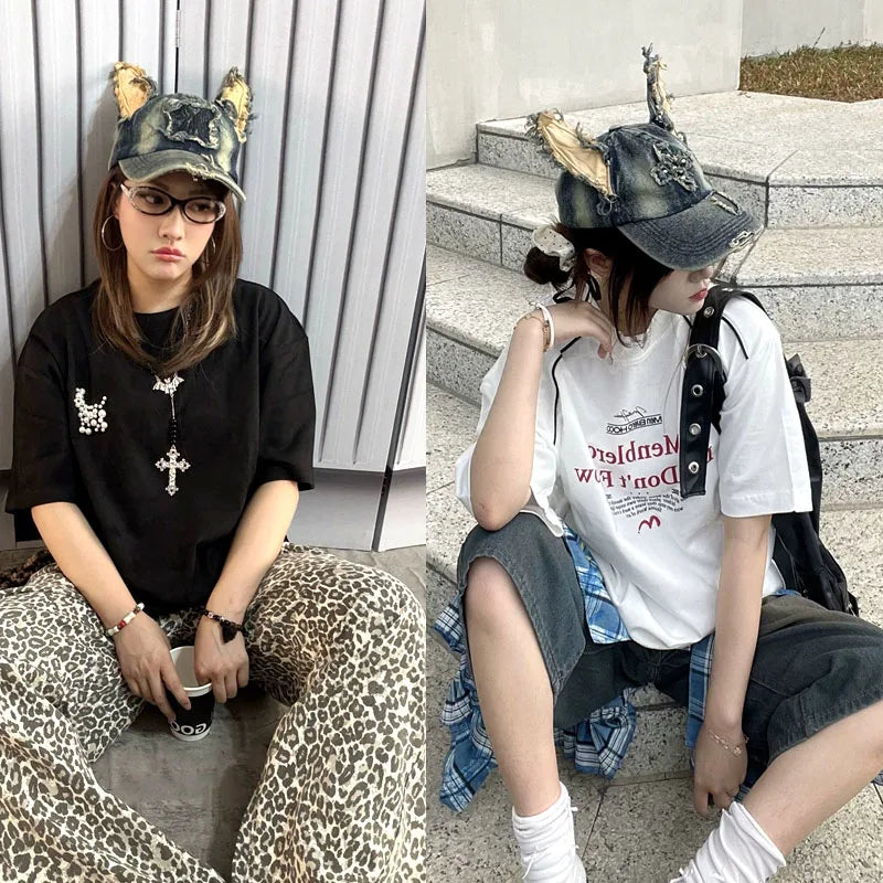 Doberman Ears Baseball Cap Women Men Hat