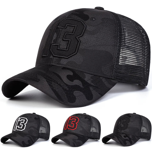 Unisex Letter Embroidery Baseball Net Caps Outdoor Adjustable Casual Hats Sunscreen Hat Sports Cap