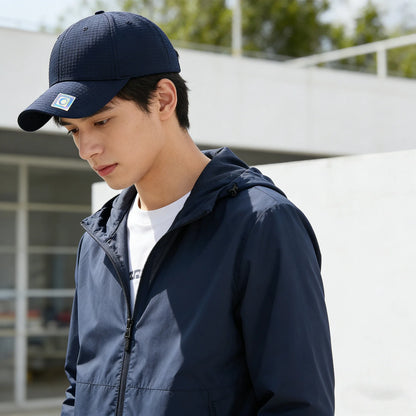New Plaid Solid Hard Top Baseball Cap Outdoor