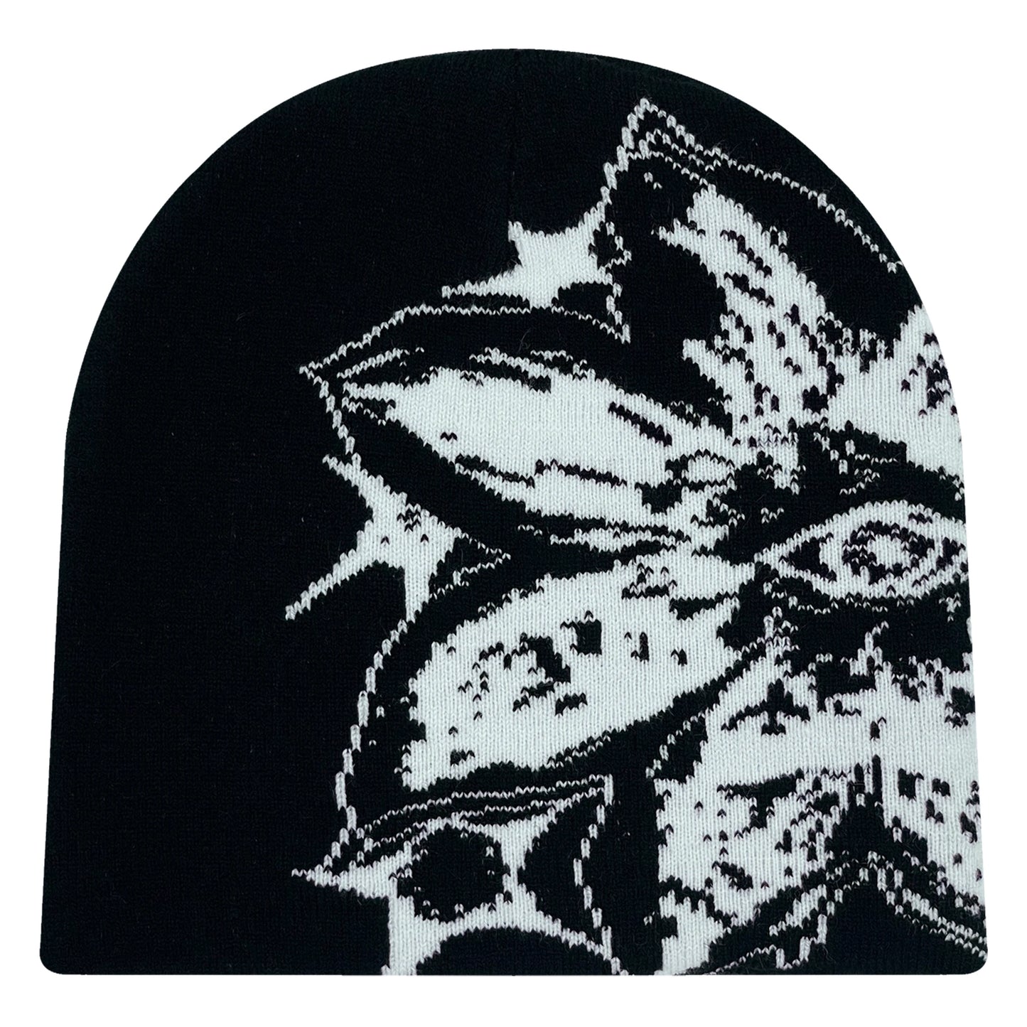 Personalized Trend Large Patterned Jacquard Knitted Hat