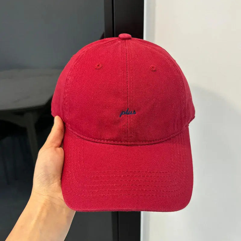 Spring Summer Embroidered Letter Baseball Cap