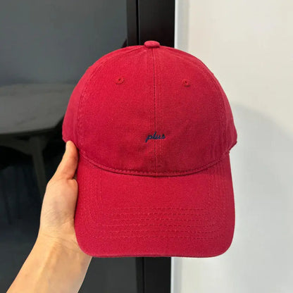 Spring Summer Embroidered Letter Baseball Cap