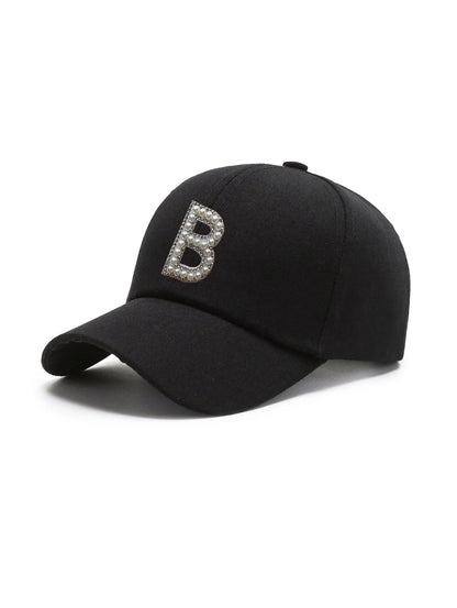 Unisex Embroidered 26 Alphabet Letter Baseball Cap