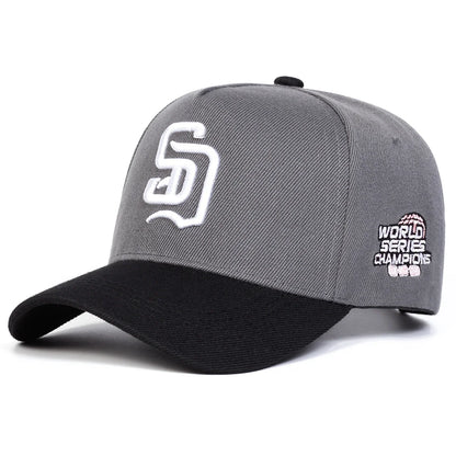 Unisex SD Letter Embroidery Baseball Caps