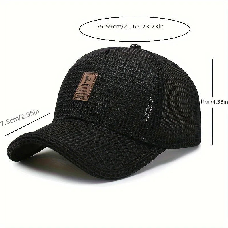 Stylish Mesh Baseball Cap Outdoor Activities