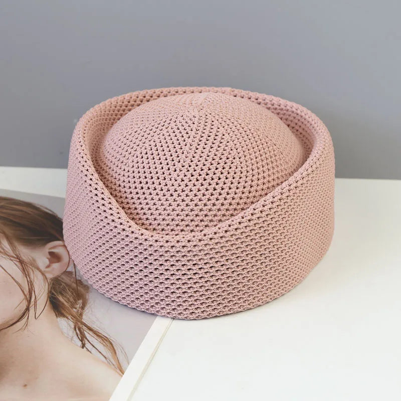 2026 Summer Mesh Cool Knit Beret