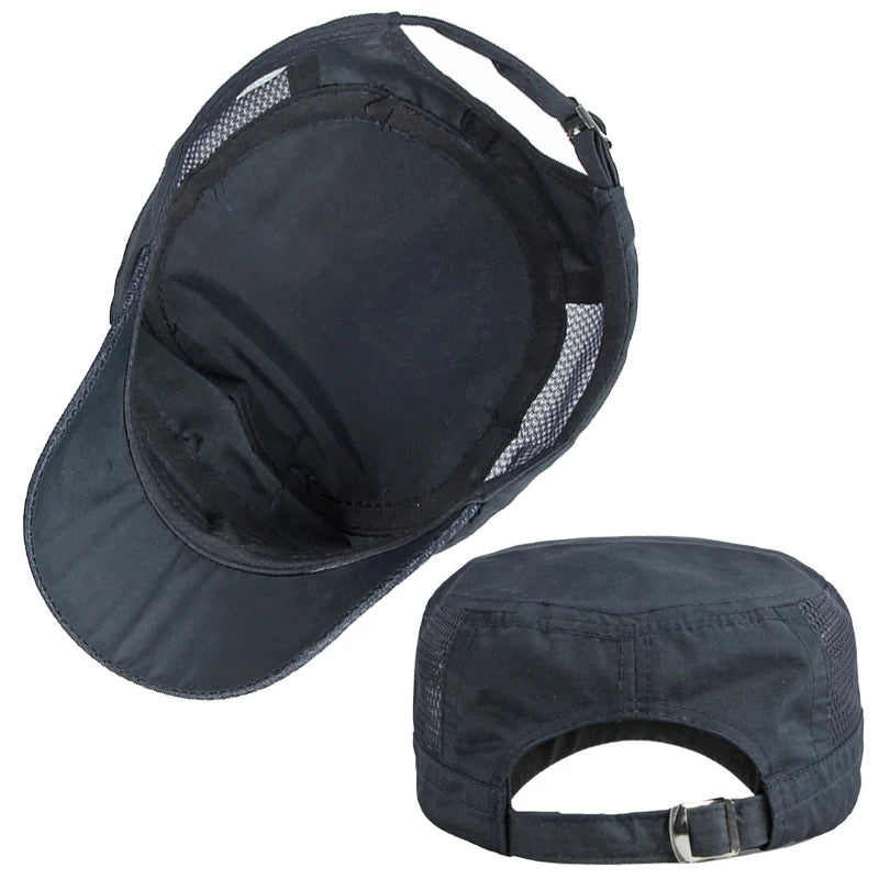 Men Women Summer Flat Top Baseball Caps