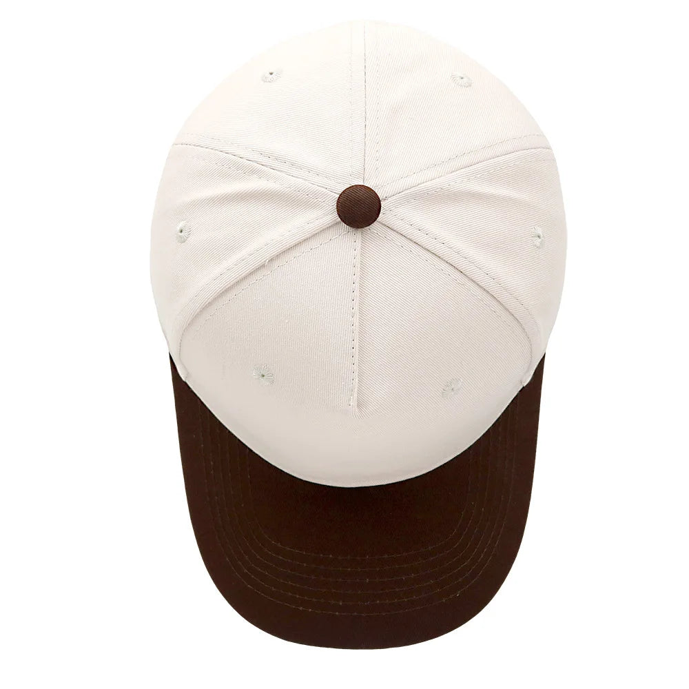 Embroidered Patchwork Color Baseball Hats
