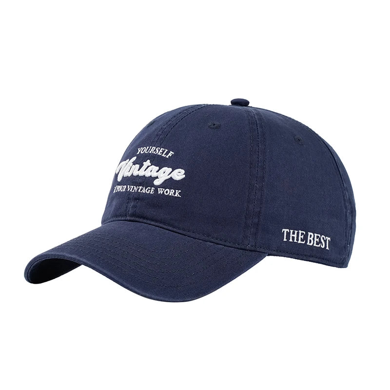 Letter Embroidery Baseball Hat For Men Women