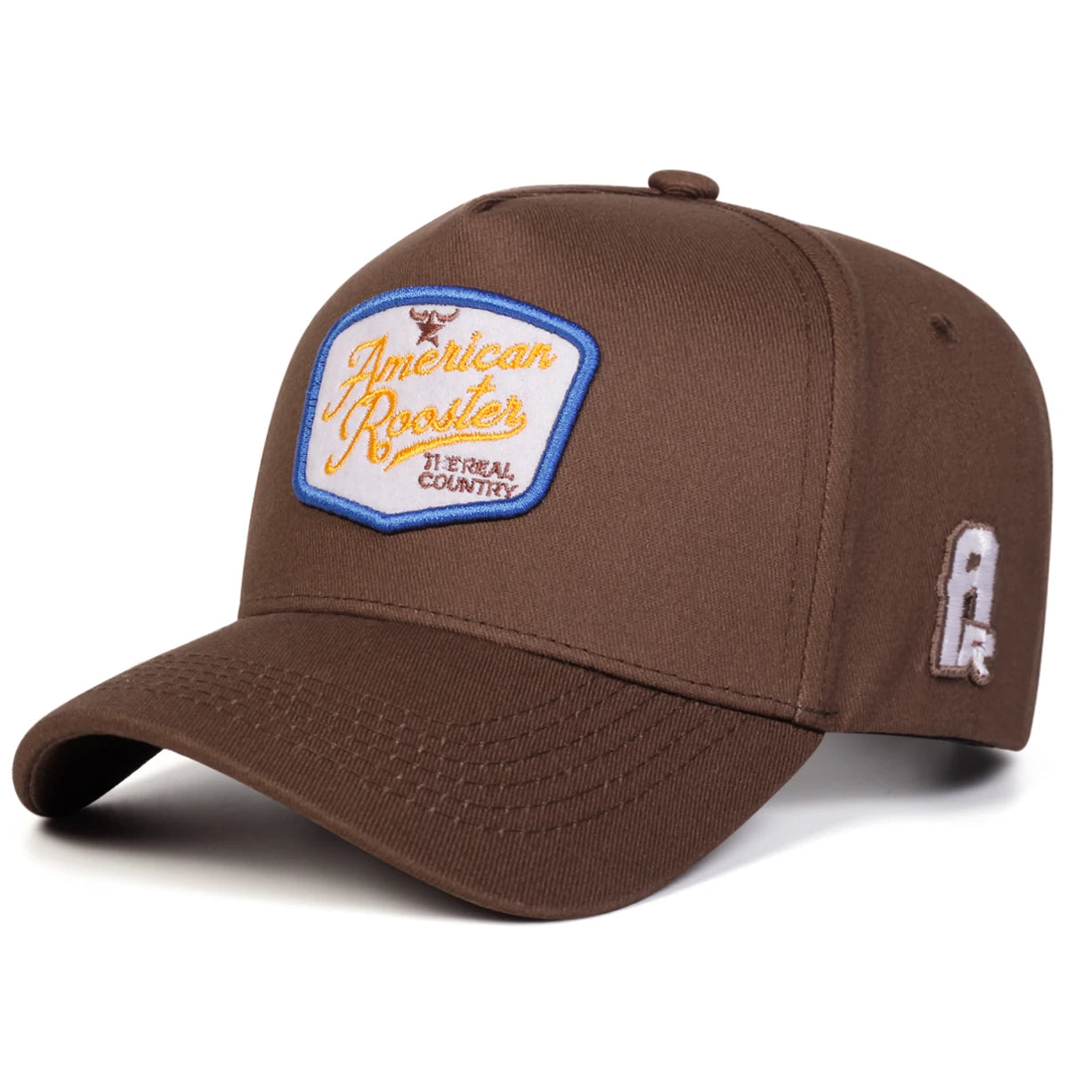 Unisex AMERICAN ROOSTER Letter Embroidery Baseball Caps Outdoor Adjustable Casual Hats Sunscreen Hat