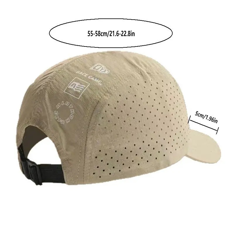 Summer Lightweight Quick-Dry Soft-Top Baseball Cap