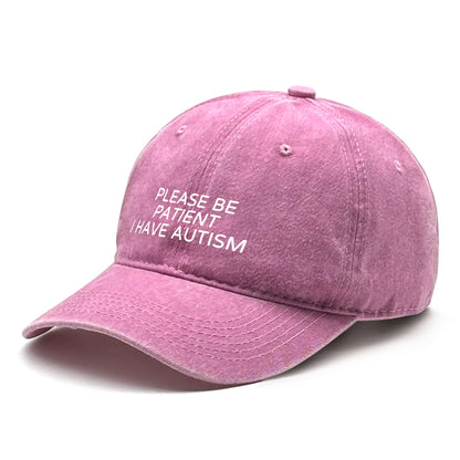 Adjustable Unisex Awareness Hat Breathable Sun Hat