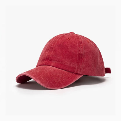 Baseball Cap Washed Cotton Men Women Snapback Hat