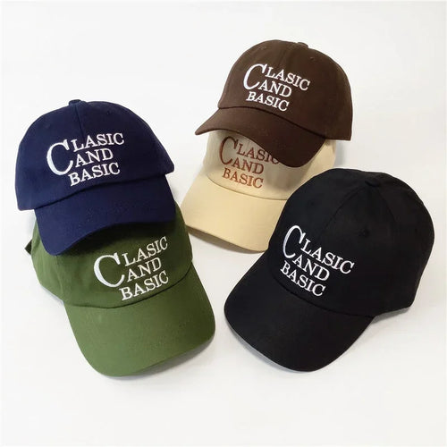 Fashion Letter Embroidery Baseball Caps