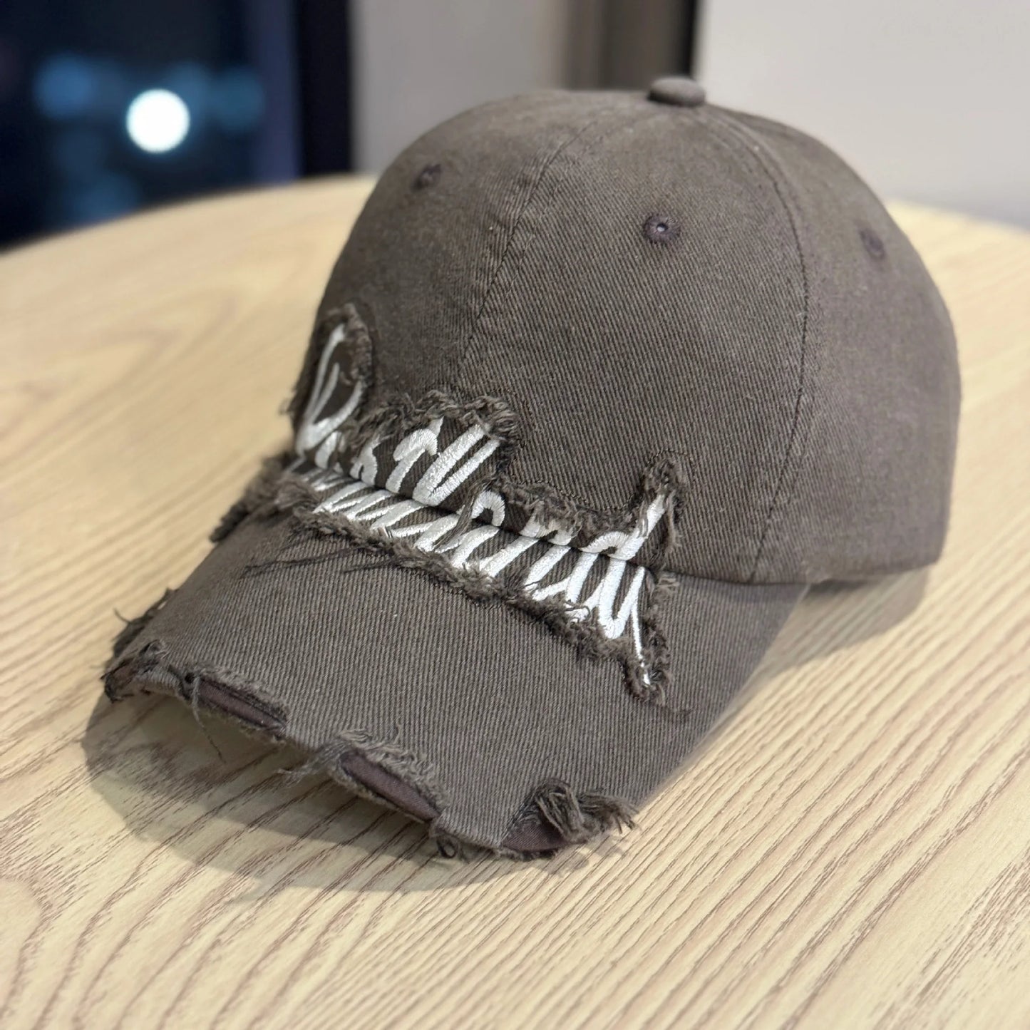 Hip Hop Holes Baseball Hat For Men Women