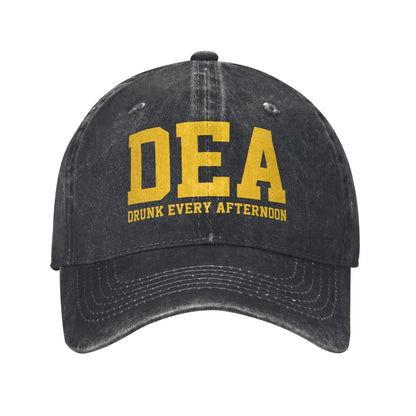 DEA Letter Print Sun Baseball Cap Female Male