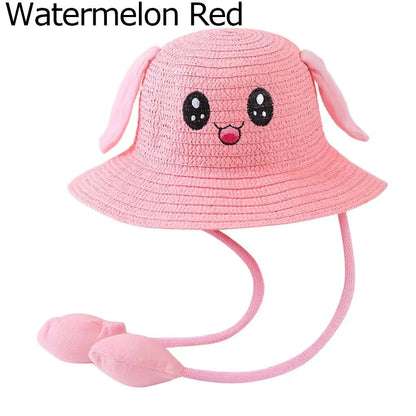 Breathable Moving Ears Wide Brim Fisherman's Hat