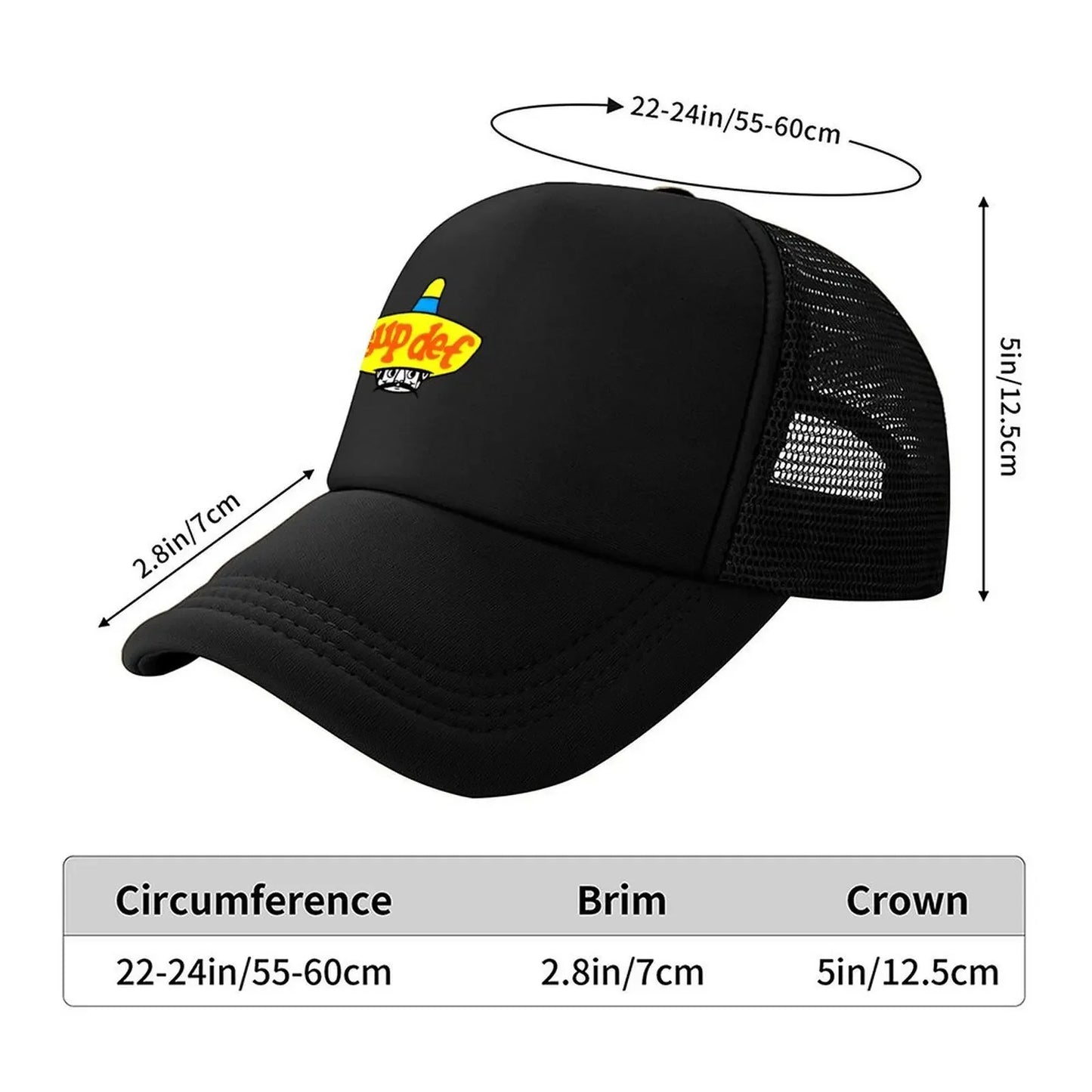Supdef Baseball Cap Hat Man