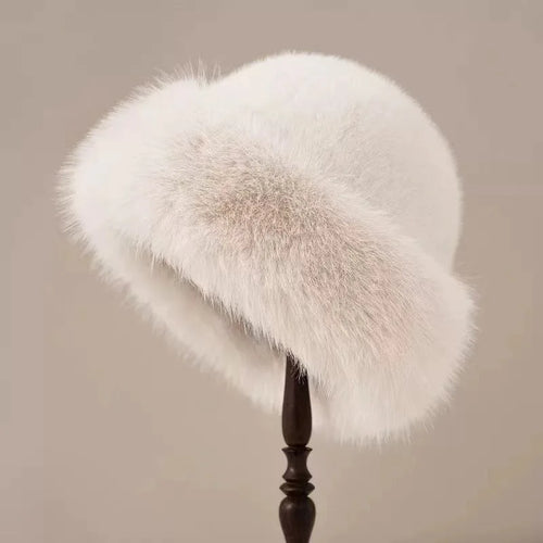 Warm Warm Hat Casual Plush Fluffy Plush Cap