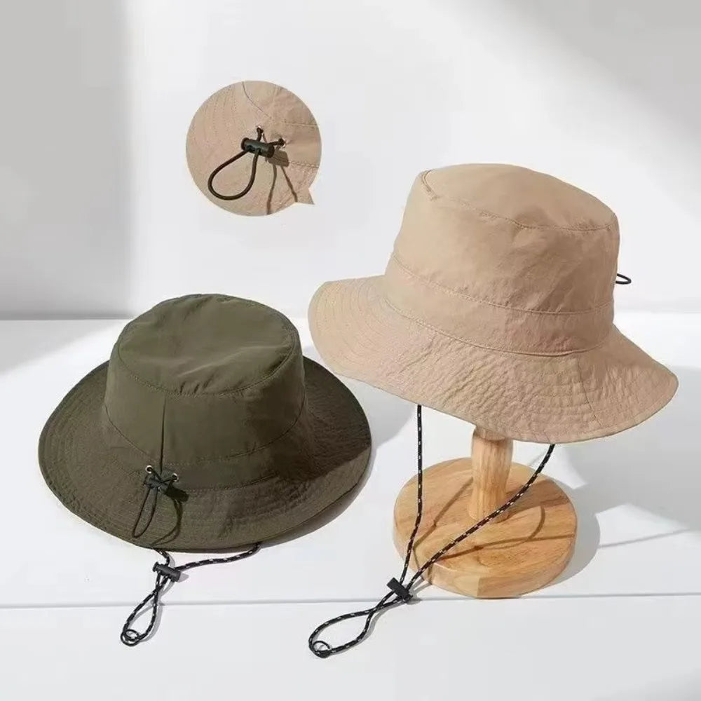 Waterproof Fisherman Hat Women Foldable Summer Sun Anti-UV