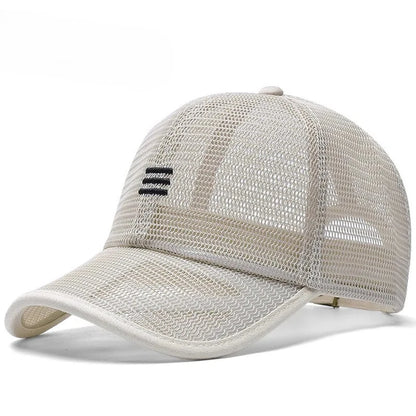 Drop Shipping Summer Full Mesh Big Size Baseball Cap