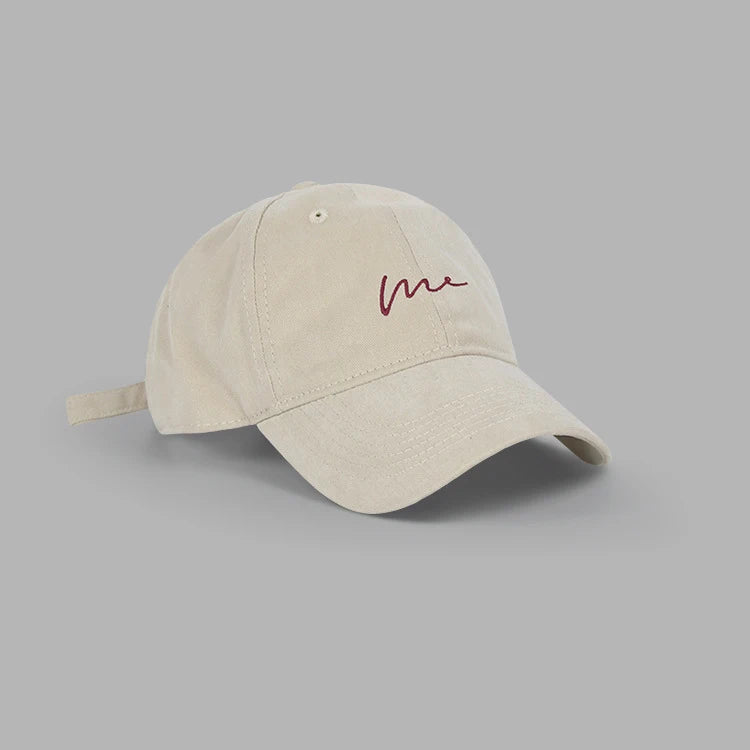 Retro Letter Embroidered Baseball Cap
