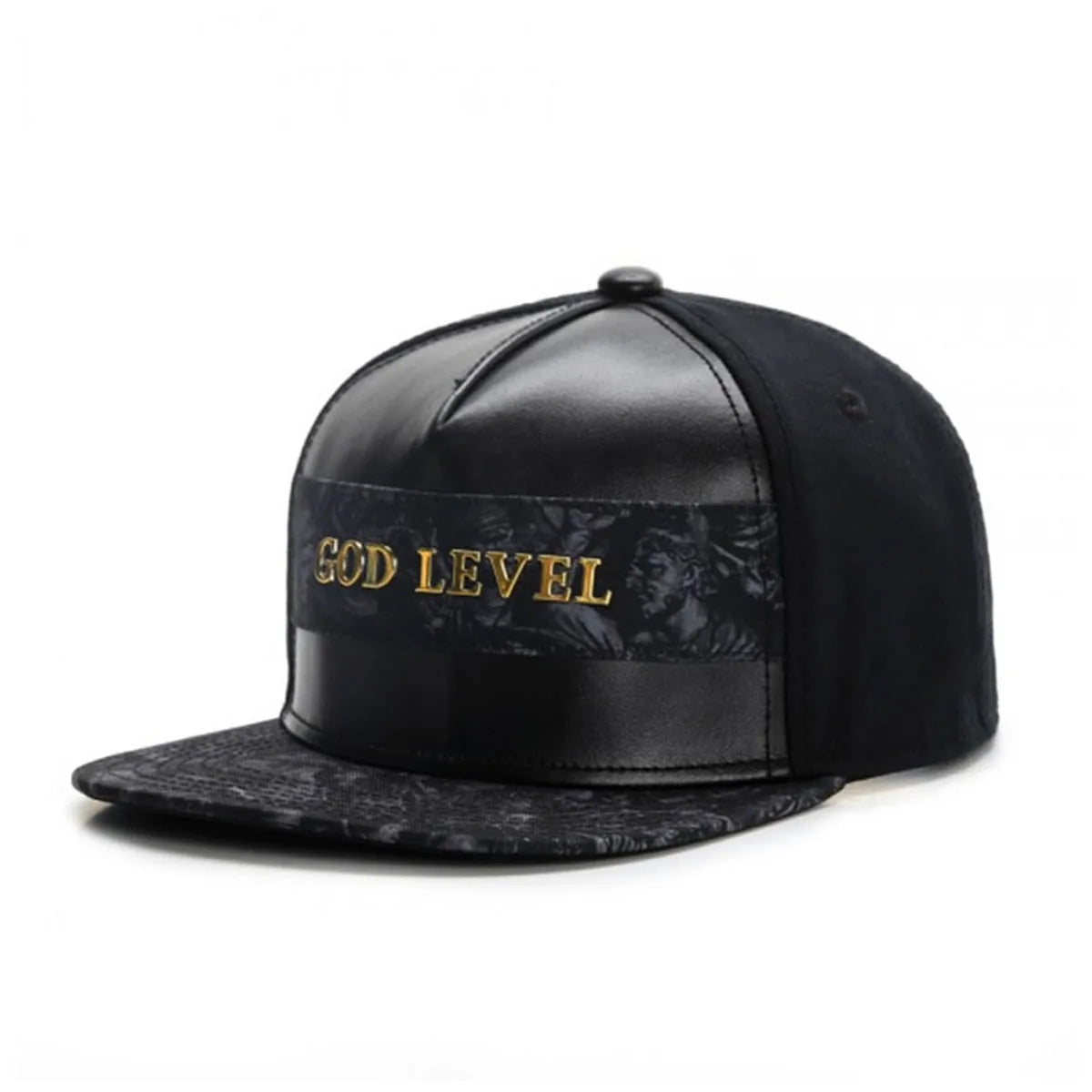 Hot Sale Metal Leather Baseball Cap Casual Style Dad Hat Outdoor Unisex Trucker Hat