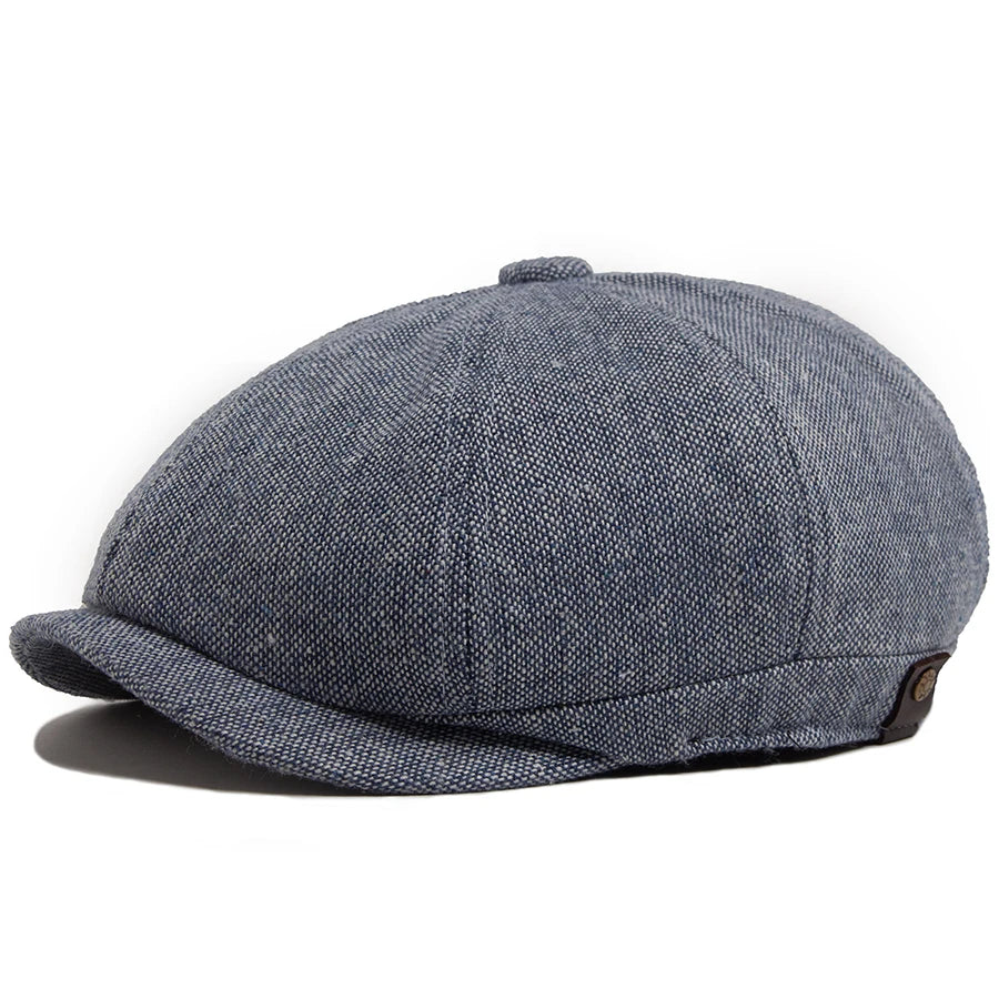 Spring Autumn Casual Beret Men Fashion Retro Newsboy Cap