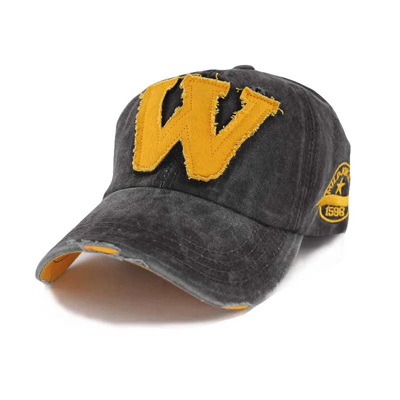 Fashion Summer W Letter Adult Men Baseball Caps Women