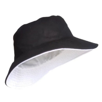 Bucket Hats Women Big Size Double-sided Fisherman Cap Summer Large Size Hip Hop