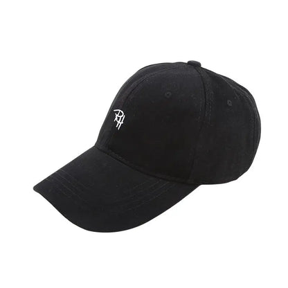 Unisex RH Letter Embroidery Baseball Cap Summer Casual Hat Outdoor Shade Adjustable Hip Hop Hats