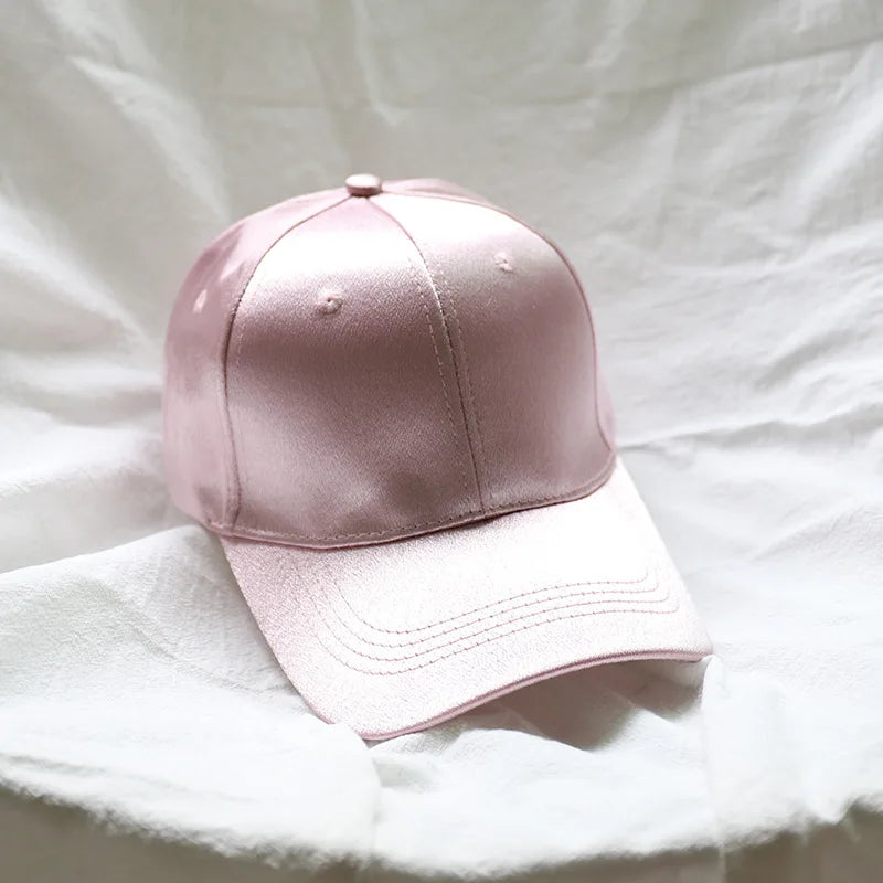 Women's Silk Baseball Caps